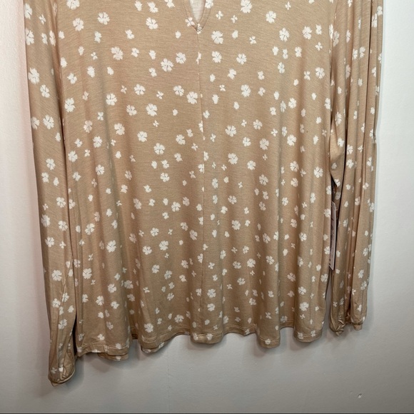 NWT Liz Claiborne Floral Long Sleeve Shirt - Picture 4 of 9